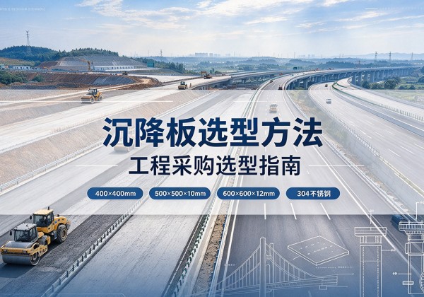 阳西沉降板选择方法