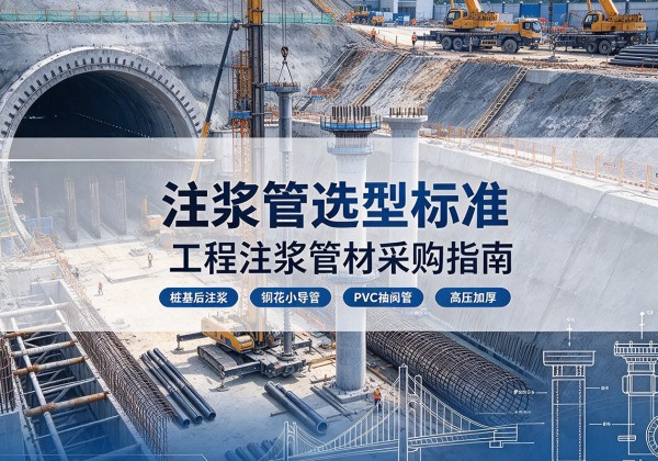 阳西注浆管选型标准